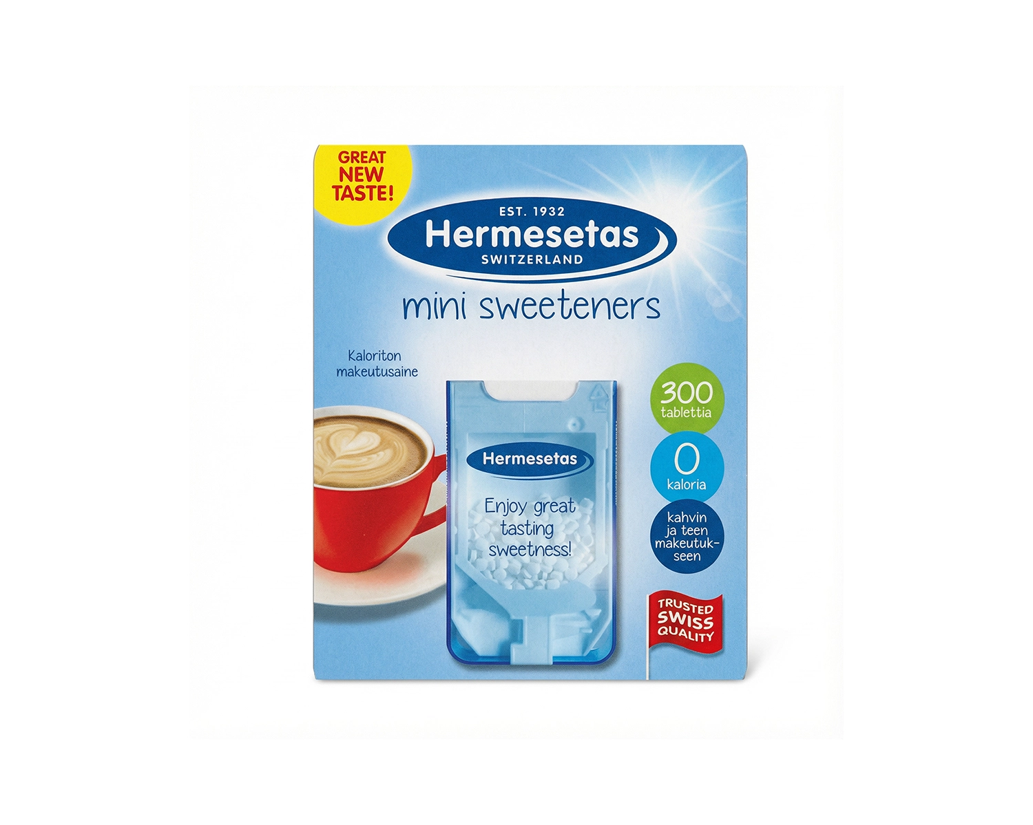 Hermesetas Mini Sweeteners taskurasia 12x300kpl