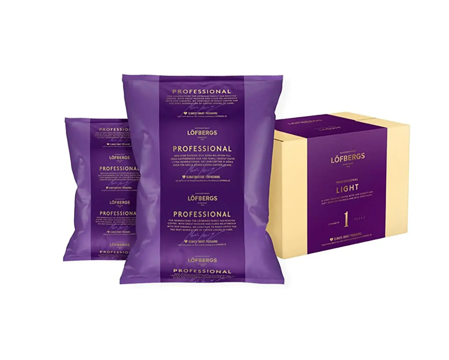 Löfbergs Office Professional Light kahvipaketti, 48x125g, raaka-aine 1,5, 6kg LTK, kahvit (KAHVIT) kuva.