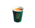 Löfbergs Office Aurora Hot Cocoa muoviton take-away muki, valkoinen ja muoviton, sopii kuumille juomille.
