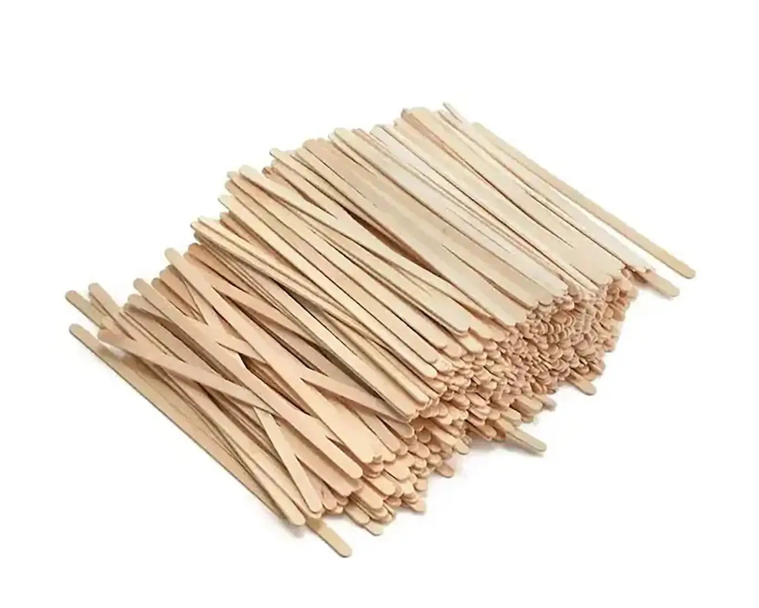Puinen sekoitustikku Löfbergs Office -rasia, 1000 kappaletta, luonnollinen ja kestävä kahvitarvikkeiden valmistukseen.